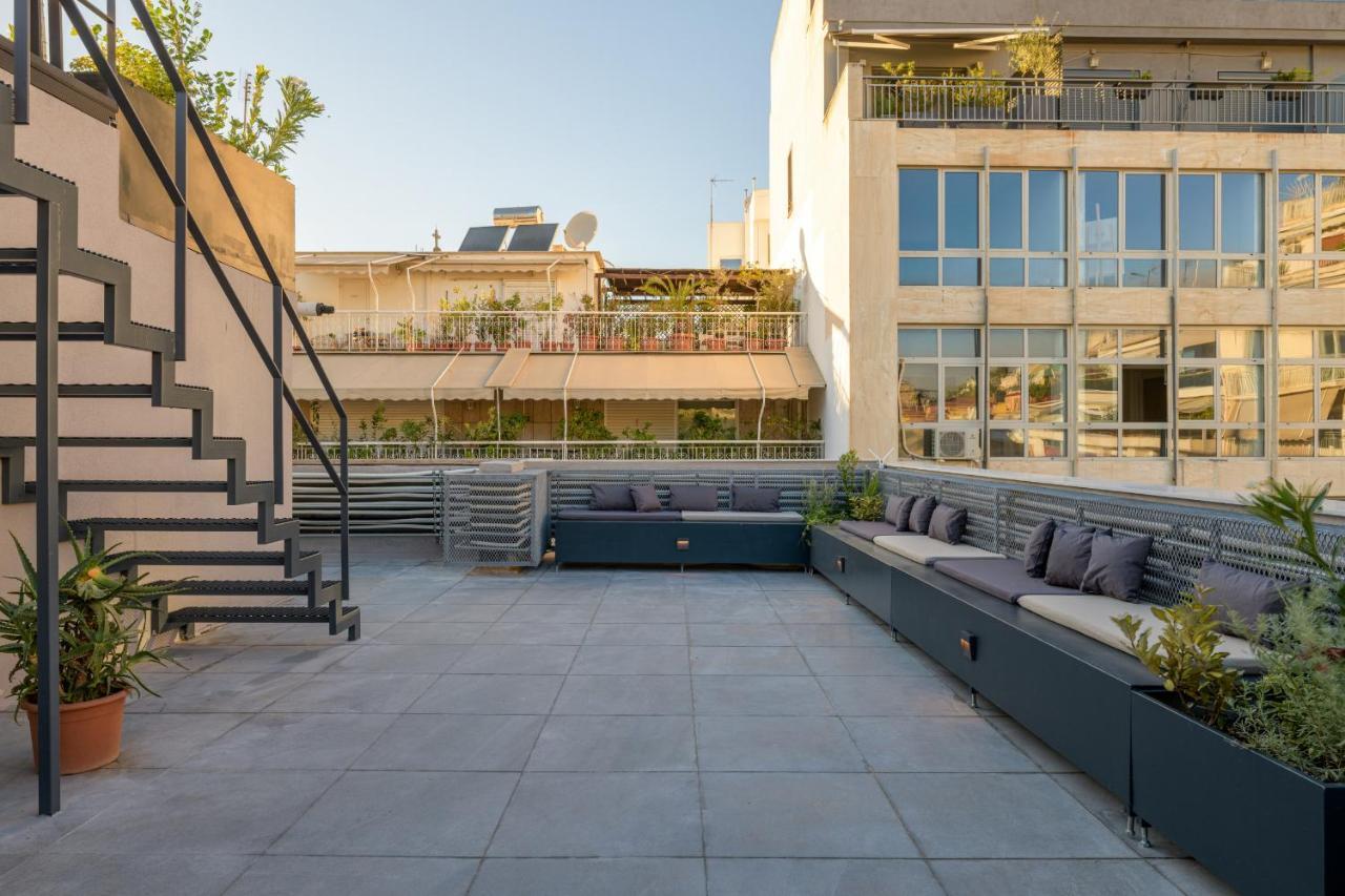 Meno Suite With Private Terrace - Jaccuzzi, Acropolis View Athene Buitenkant foto